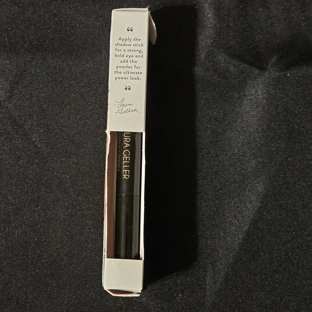 Laura Geller Make It A Double Eyeshadow Stick‎ And Powder WHISKEY New in Box
